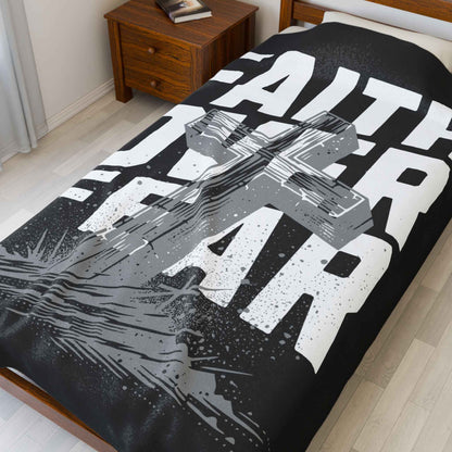 Faith Over Fear Blanket
