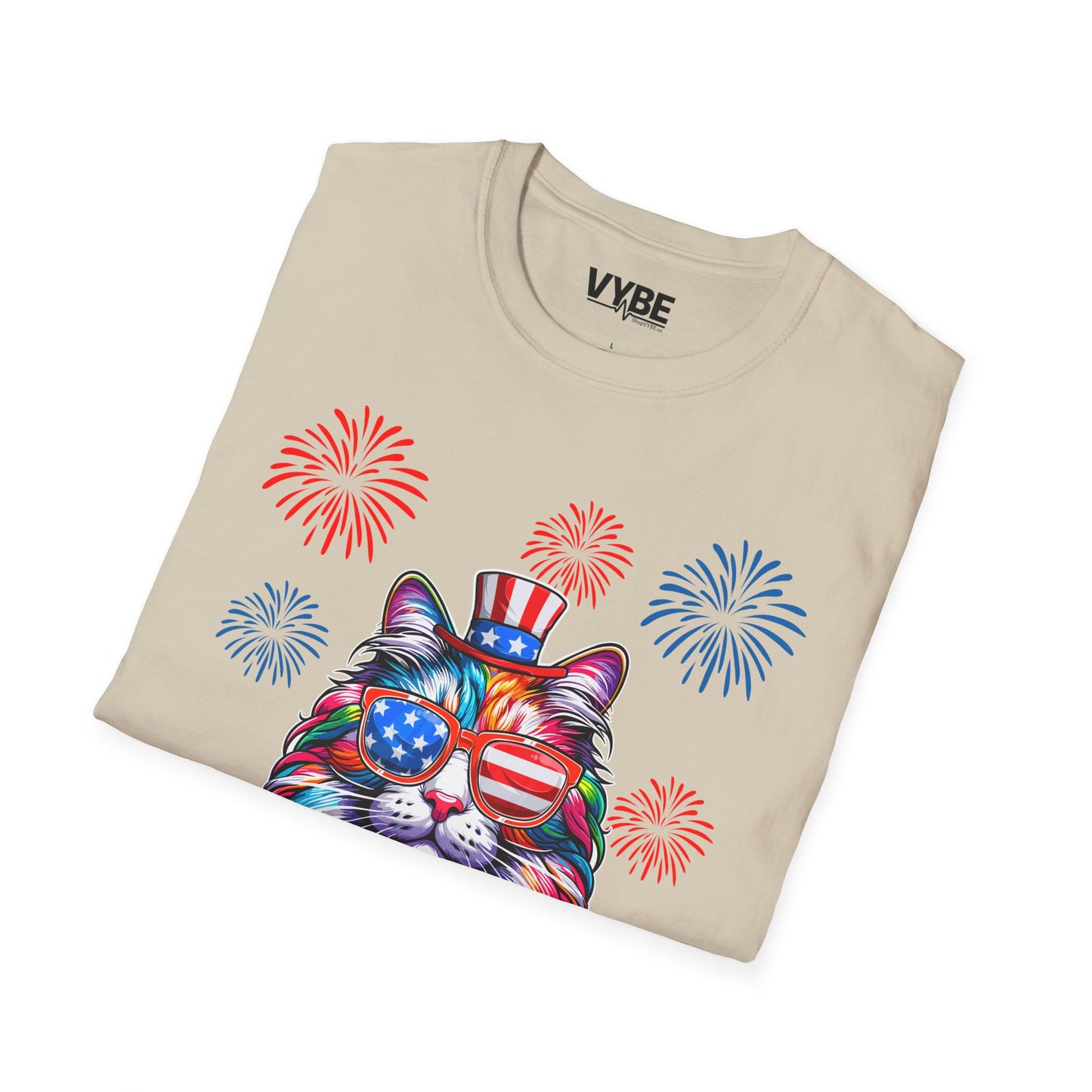 'Merica Kitty T-Shirt - VYBE