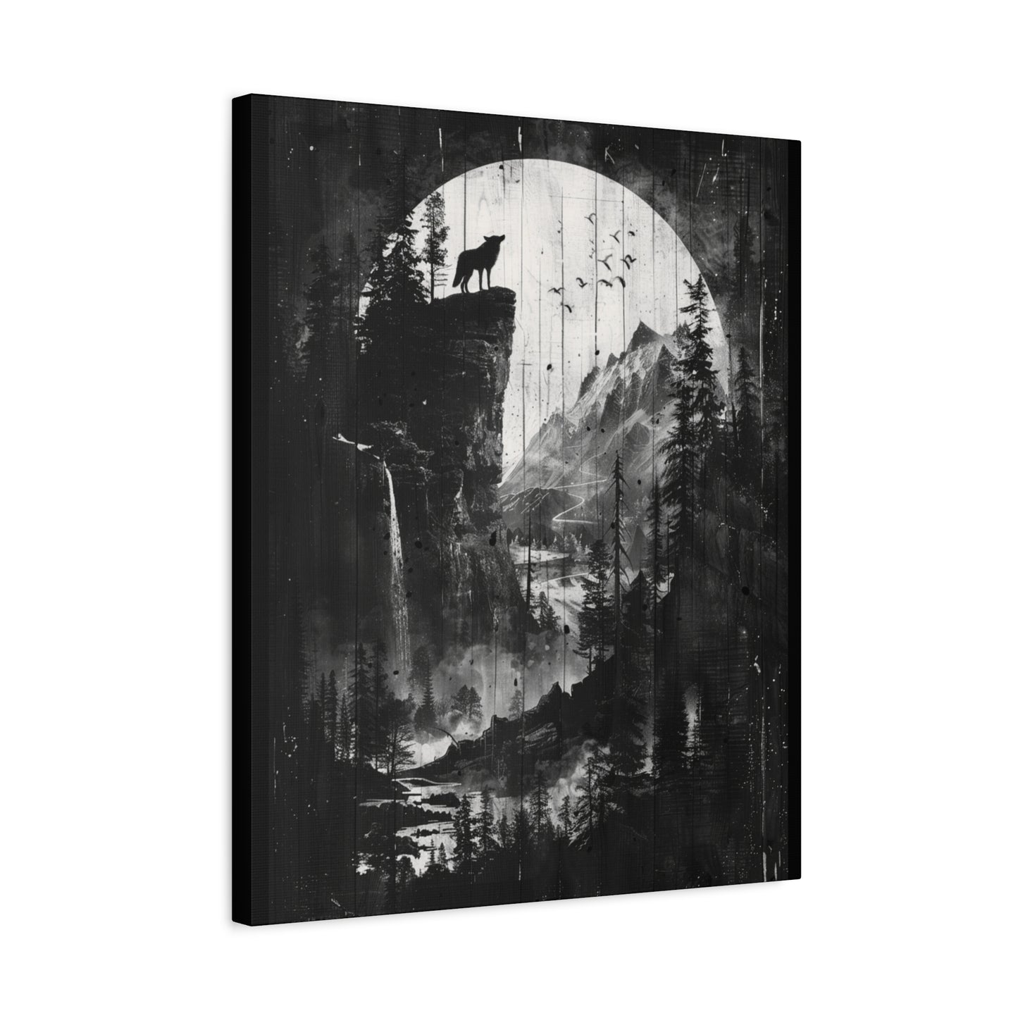 Artistic Wall Art, Canvas Print, Nature Decor, Bird Artwork, Home Aesthetic, Unique Gift, Wall Decor, Modern Art - VYBE Shop