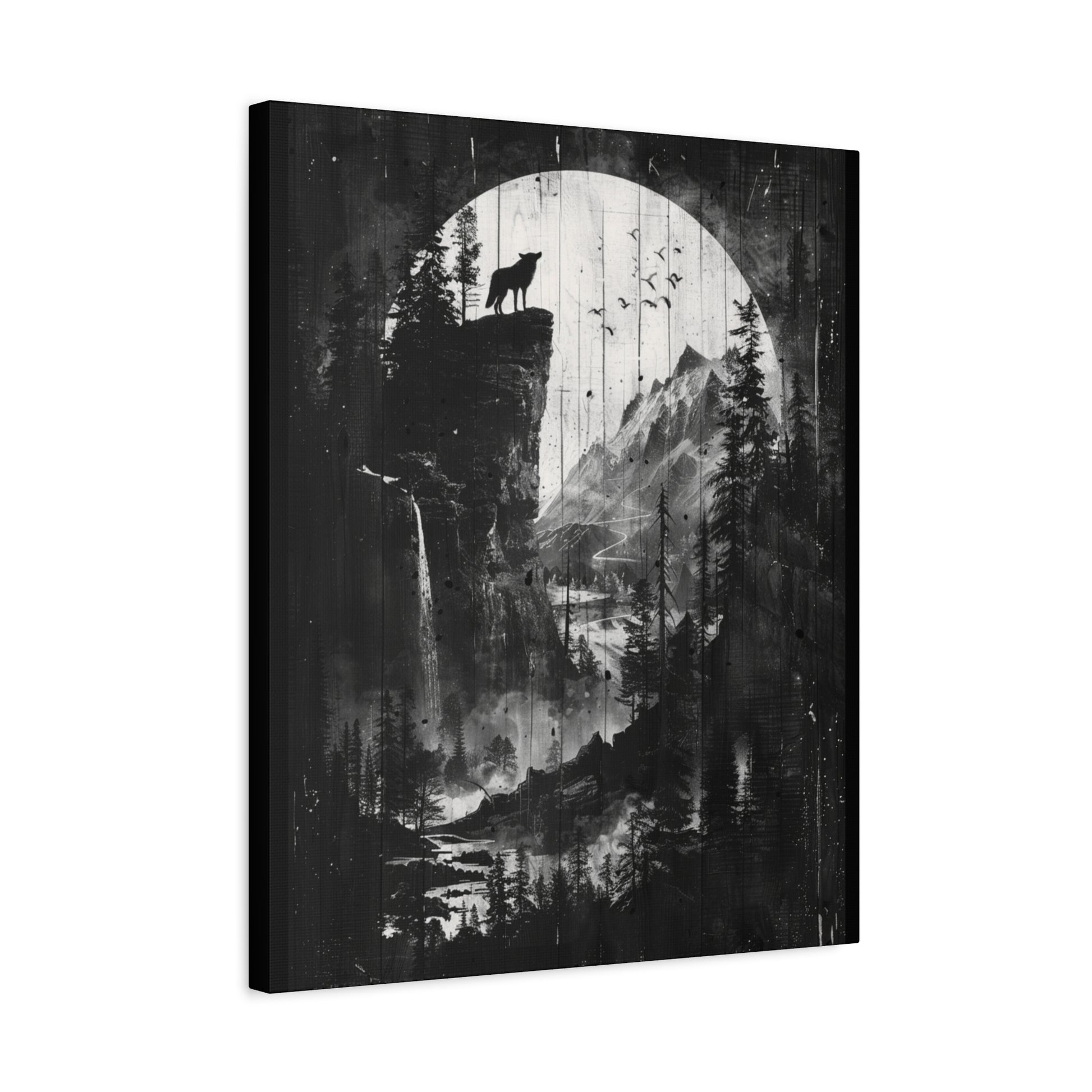 Artistic Wall Art, Canvas Print, Nature Decor, Bird Artwork, Home Aesthetic, Unique Gift, Wall Decor, Modern Art - VYBE Shop