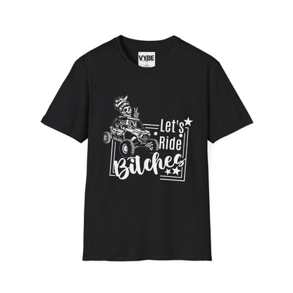 Funny- Let's Ride Fun Unisex T-Shirt, Biker Tee, Casual Outfit, Gift for Riders - VYBE Shop