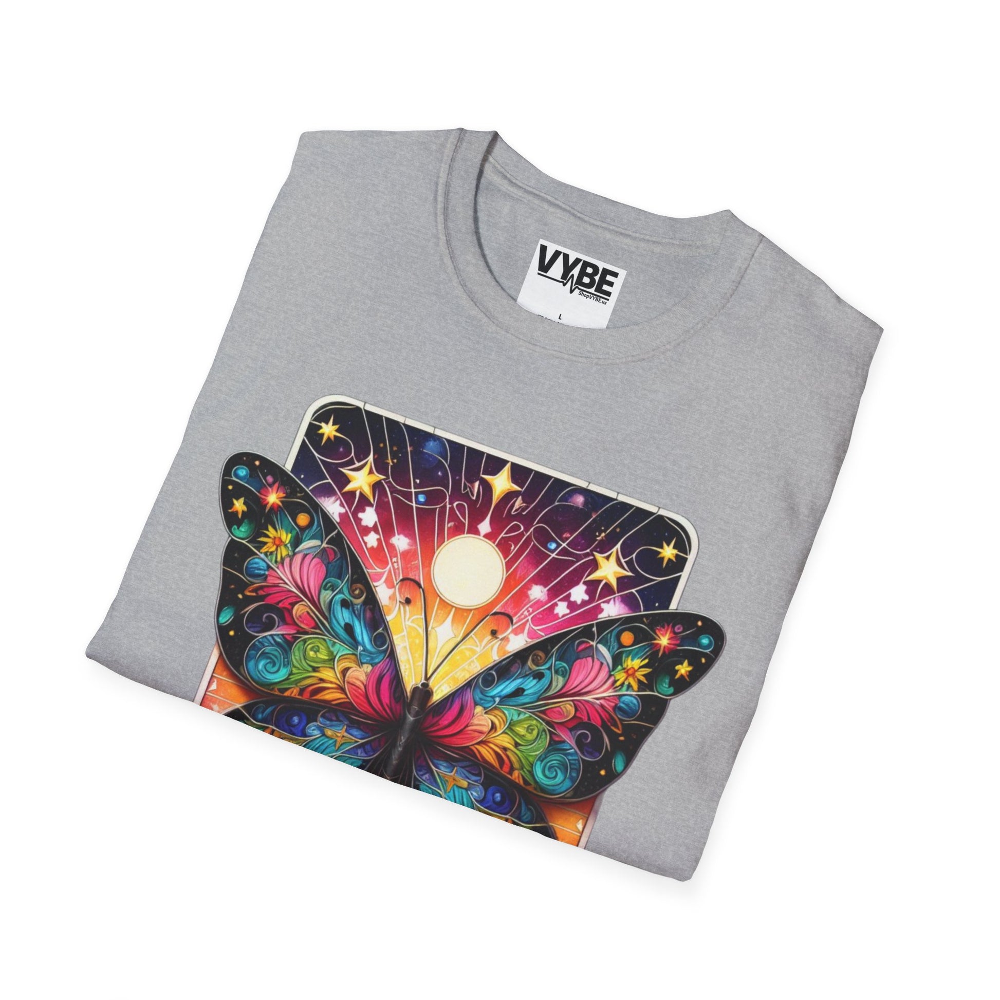 Colorful Butterfly Tarot T-Shirt - VYBE Shop