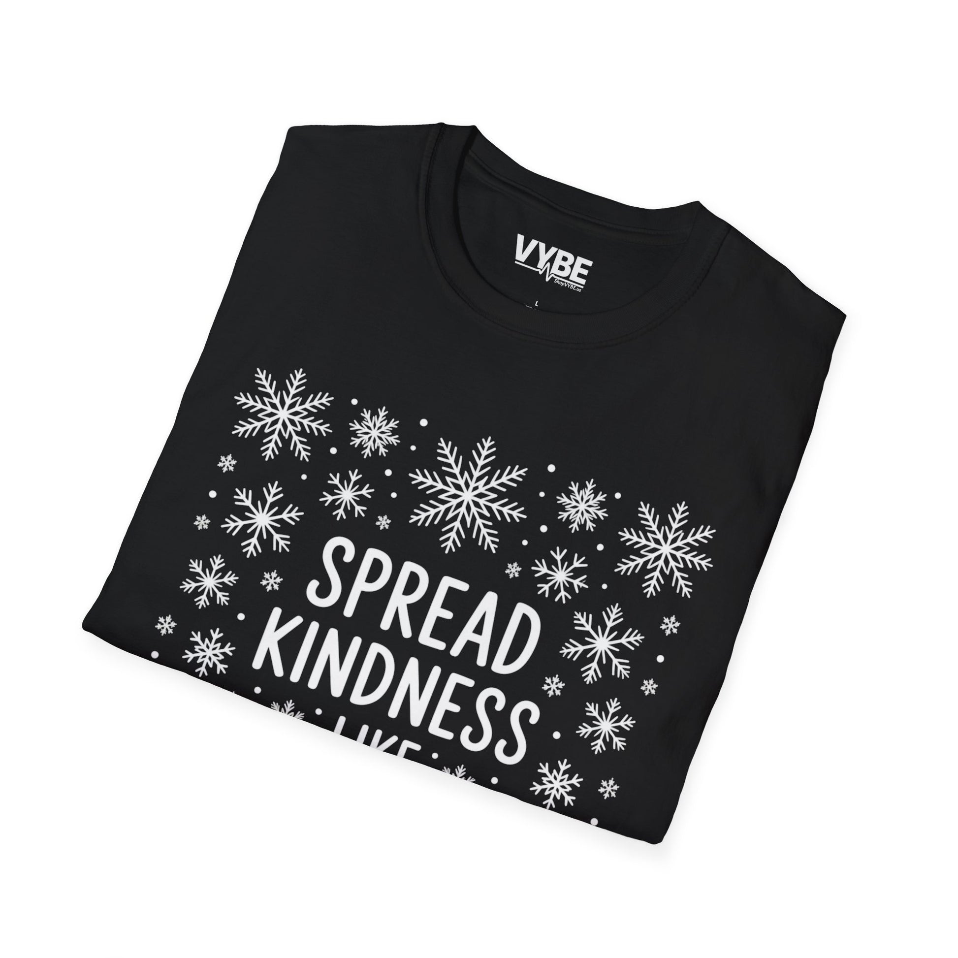 Spread Kindness Snowflake T-Shirt - VYBE