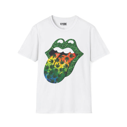 420- Vibrant Rolling Stones-Inspired Graphic Tee - VYBE Shop