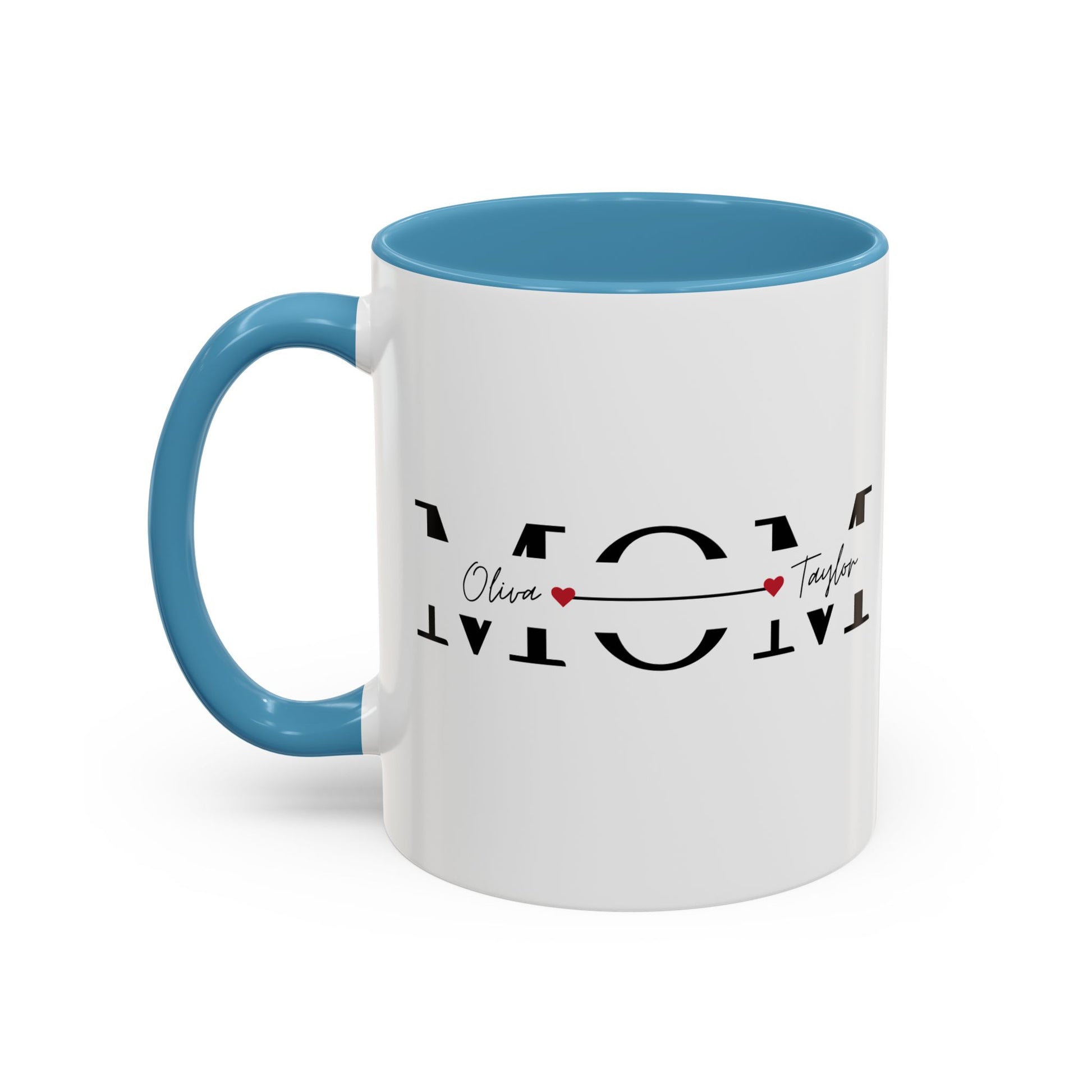 Personalized Mom Coffee Mug, Gift for Mother's Day, Customizable Mug for Mom, Family Coffee Mug, Heartfelt Coffee Cup - VYBE Shop