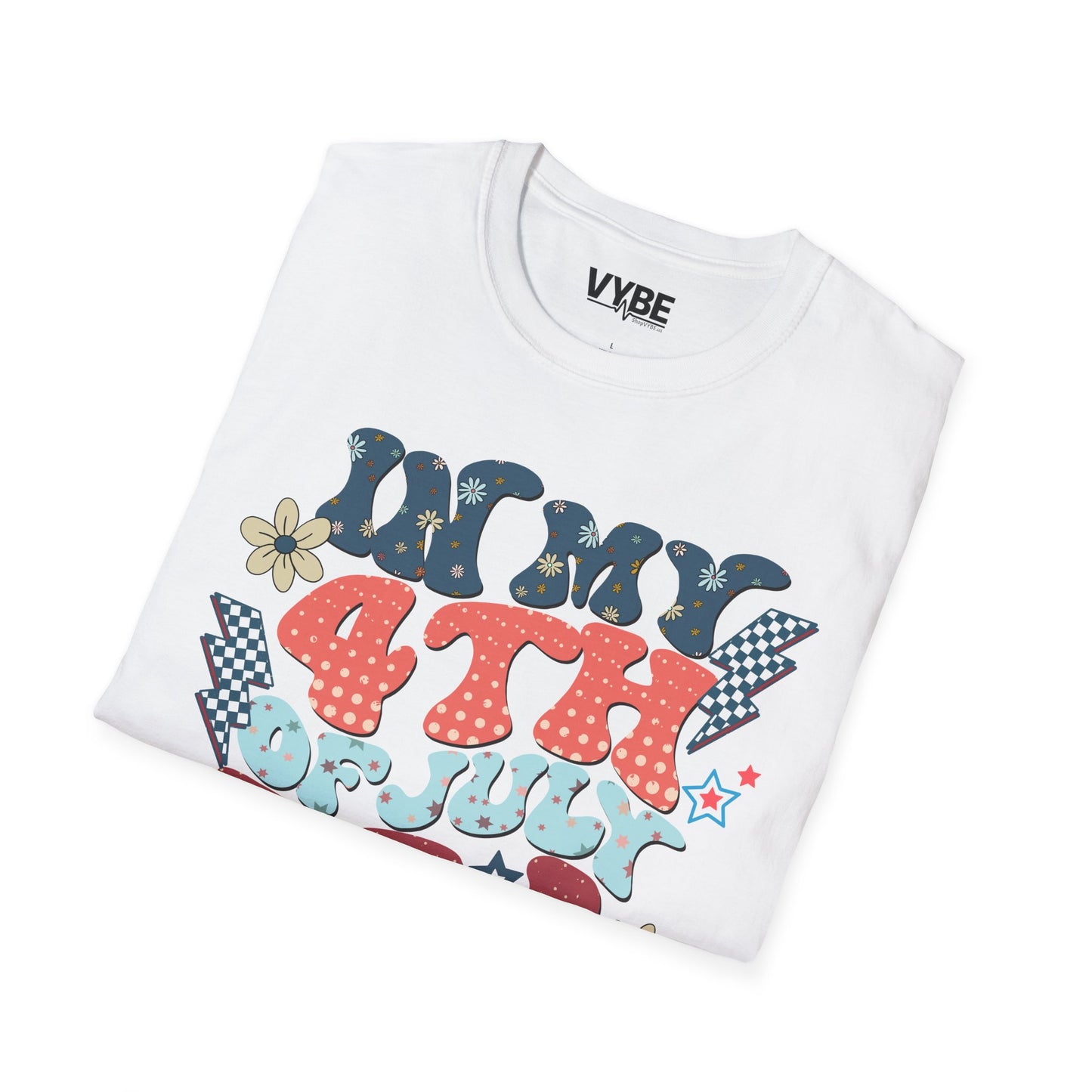 4th of July Retro T-Shirt - VYBE
