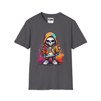 Urban Skull Graphic Tee - VYBE Shop