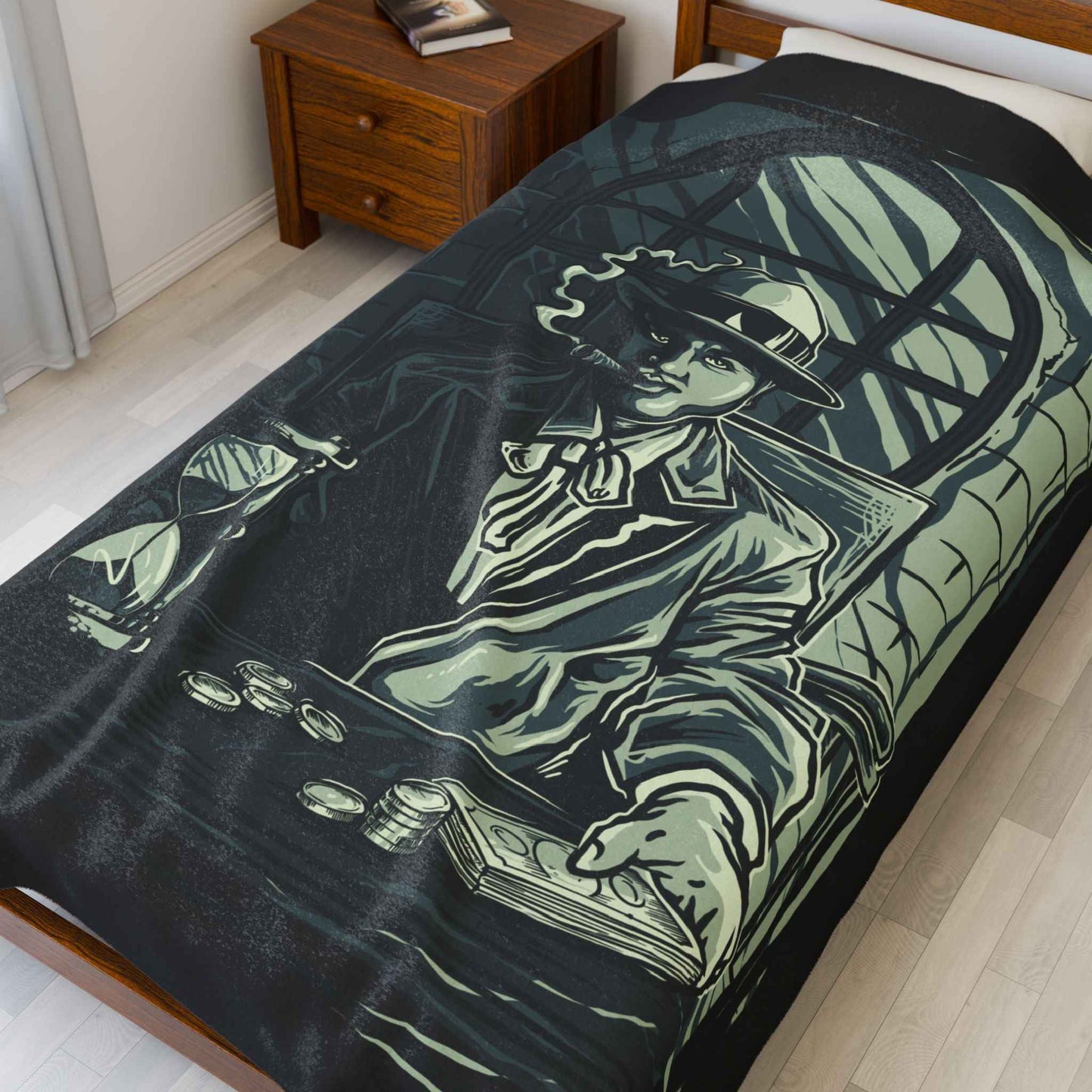 Vintage Film Noir Blanket