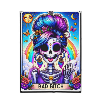 Tarot Bad Bitch Plush Blanket
