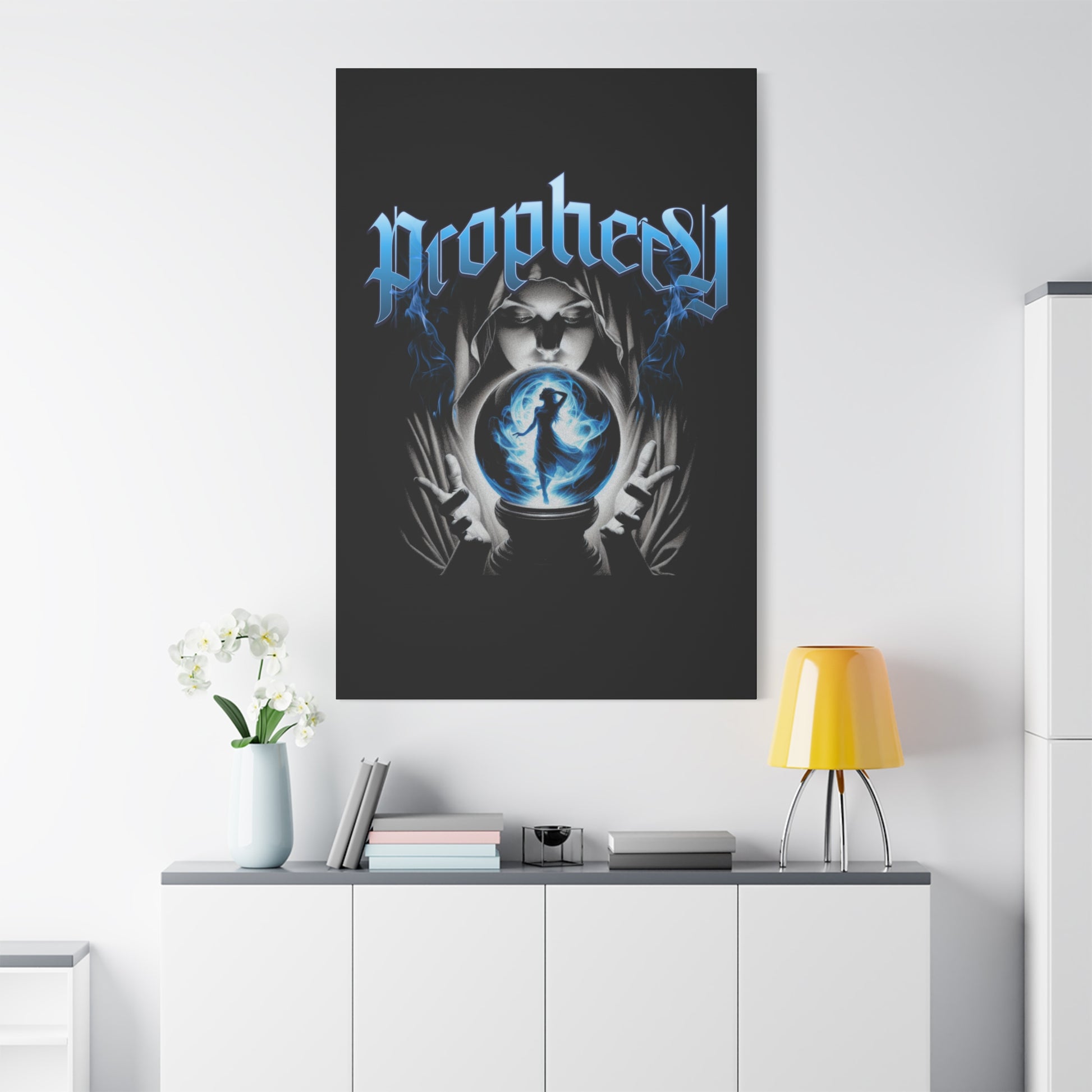 Mystical Wall Art Canvas, Wall Decor, Prophecy Art, Home Decoration, Gift for Occasions, Fantasy Artwork, Unique Wall Piece - VYBE Shop