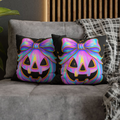 Halloween Pumpkin Pillowcase - Cozy Fall Decor and Spooky Throw Pillow for Autumn Gifts and Festival Decoration - VYBE Shop