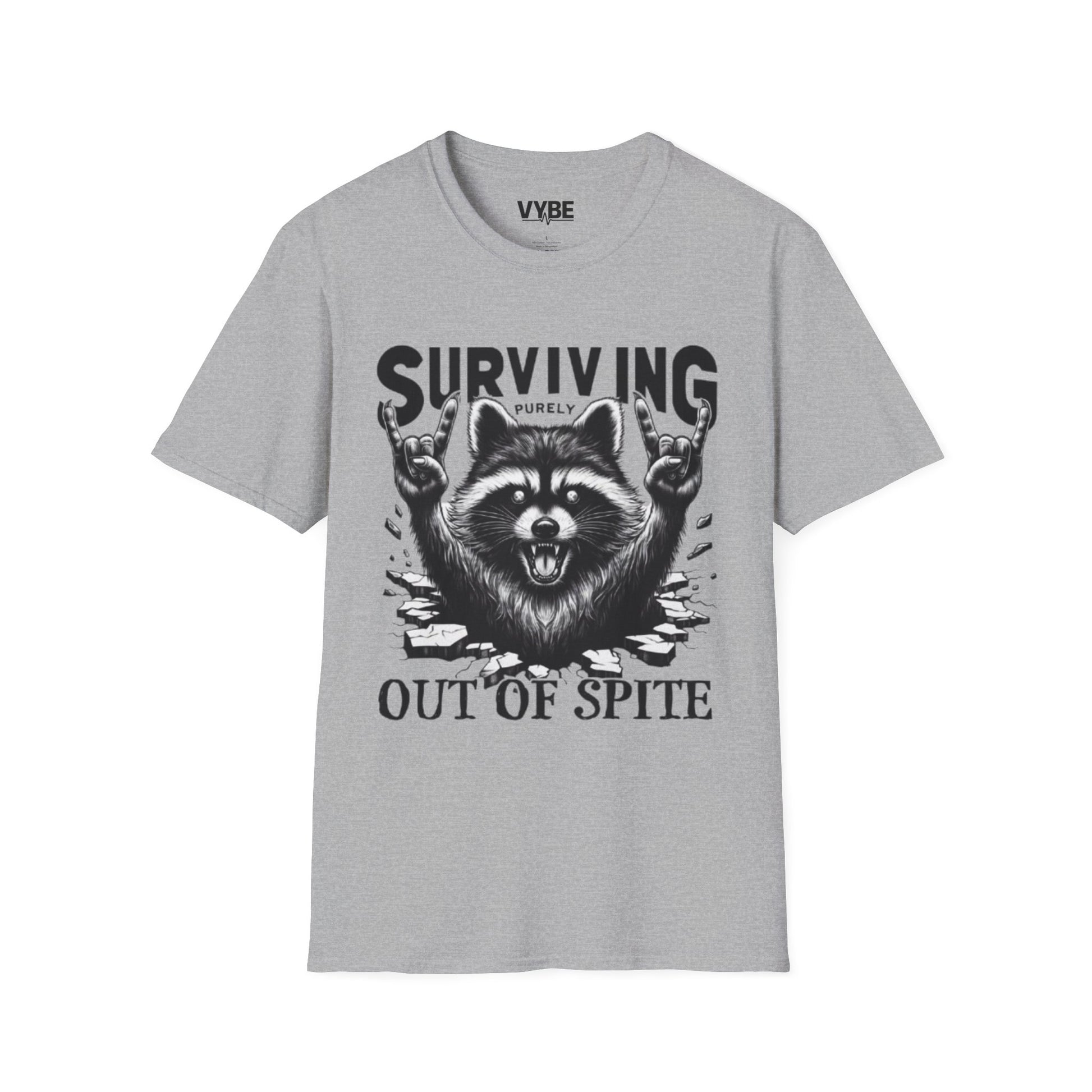 Funny- Surviving Out of Spite T-Shirt - VYBE Shop