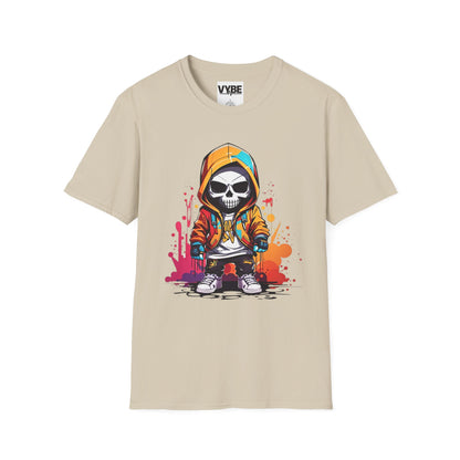 Urban Skull Graphic Tee - VYBE Shop