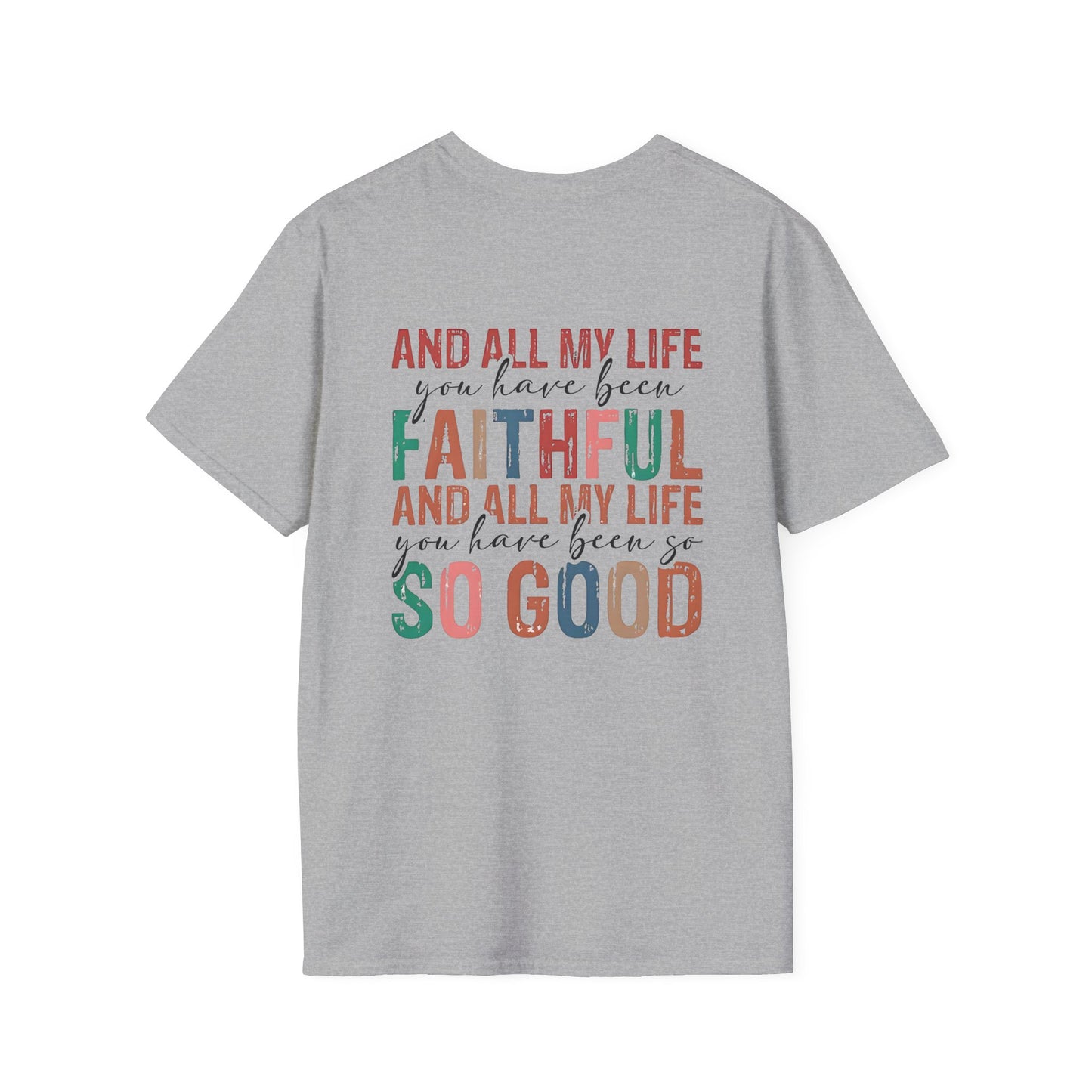 Religious- Faithful Life T-Shirt, Unisex Tee for Christians, Inspirational Gift, Religious Apparel, Bible Verse Shirt - VYBE Shop