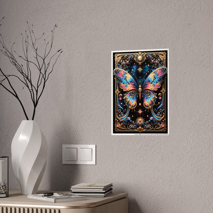 Vibrant Butterfly Poster - Stunning Wall Art Tarot Design - VYBE Shop