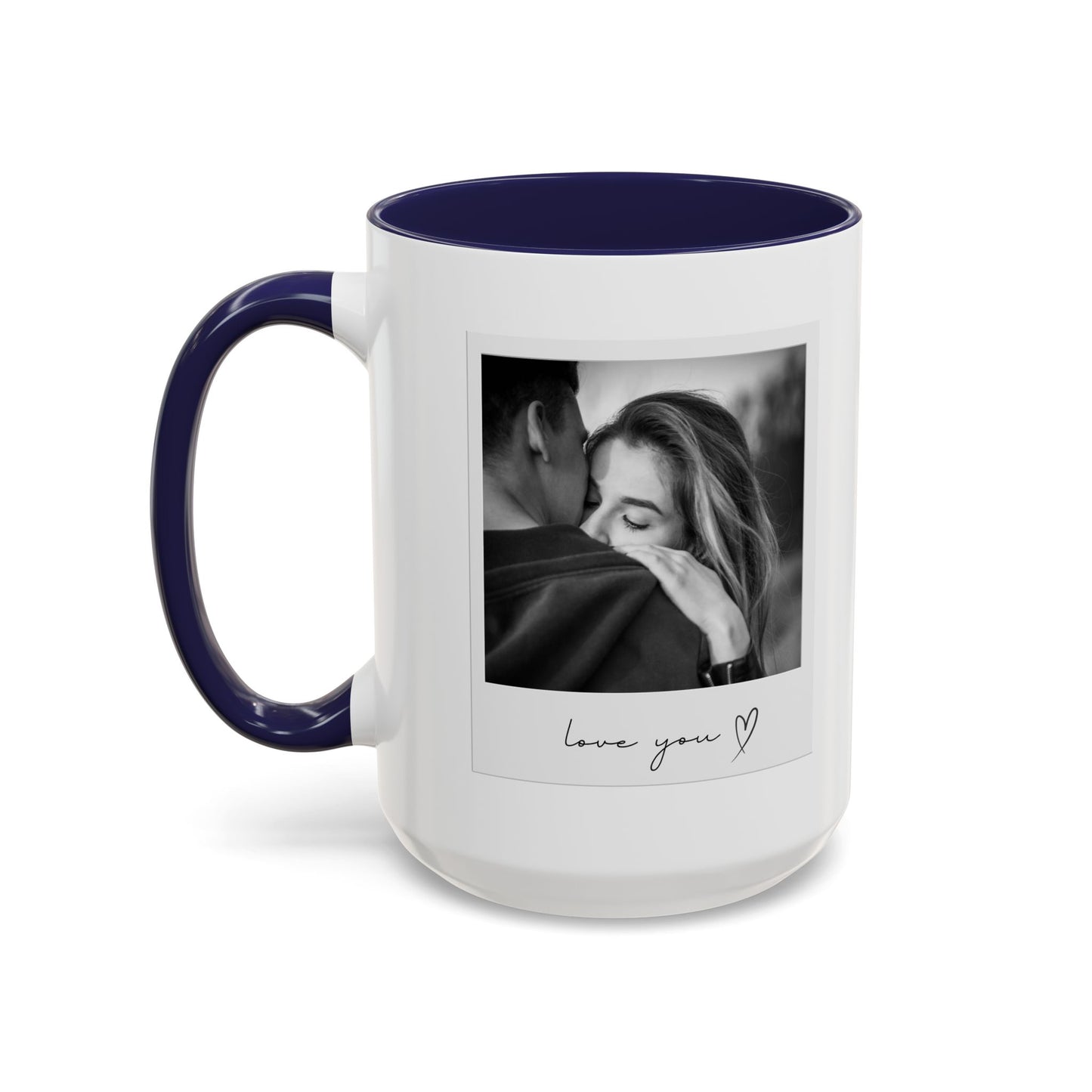 Love You Coffee Mug – Customized Romantic Gift for Couples, Engagement Present, Valentine's Day - VYBE Shop