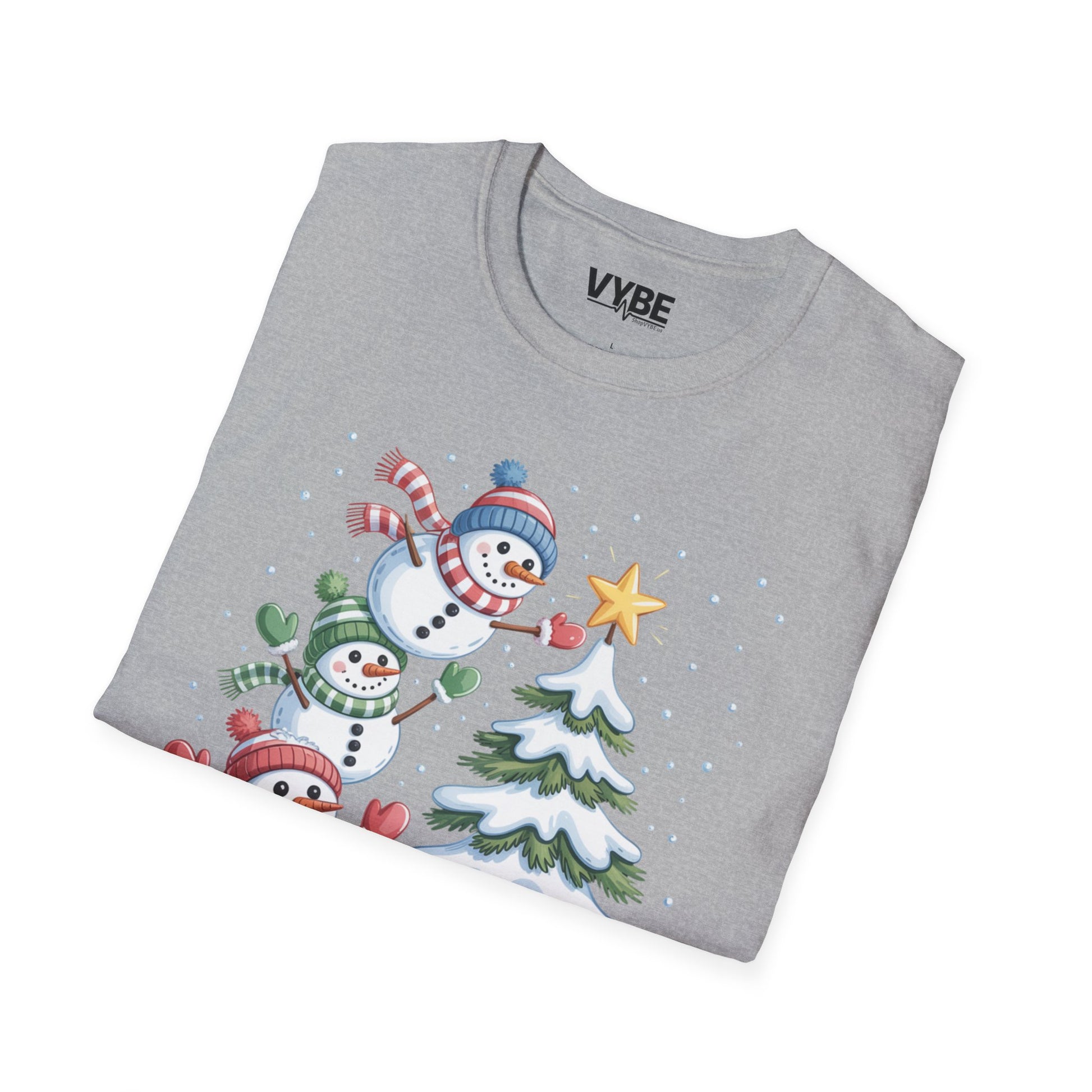Cute Snowman T-Shirt - VYBE
