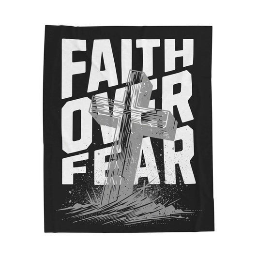 Faith Over Fear Blanket