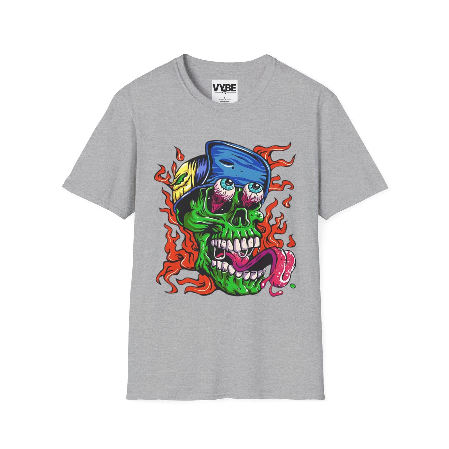 Skull Graphic Tee - VYBE Shop