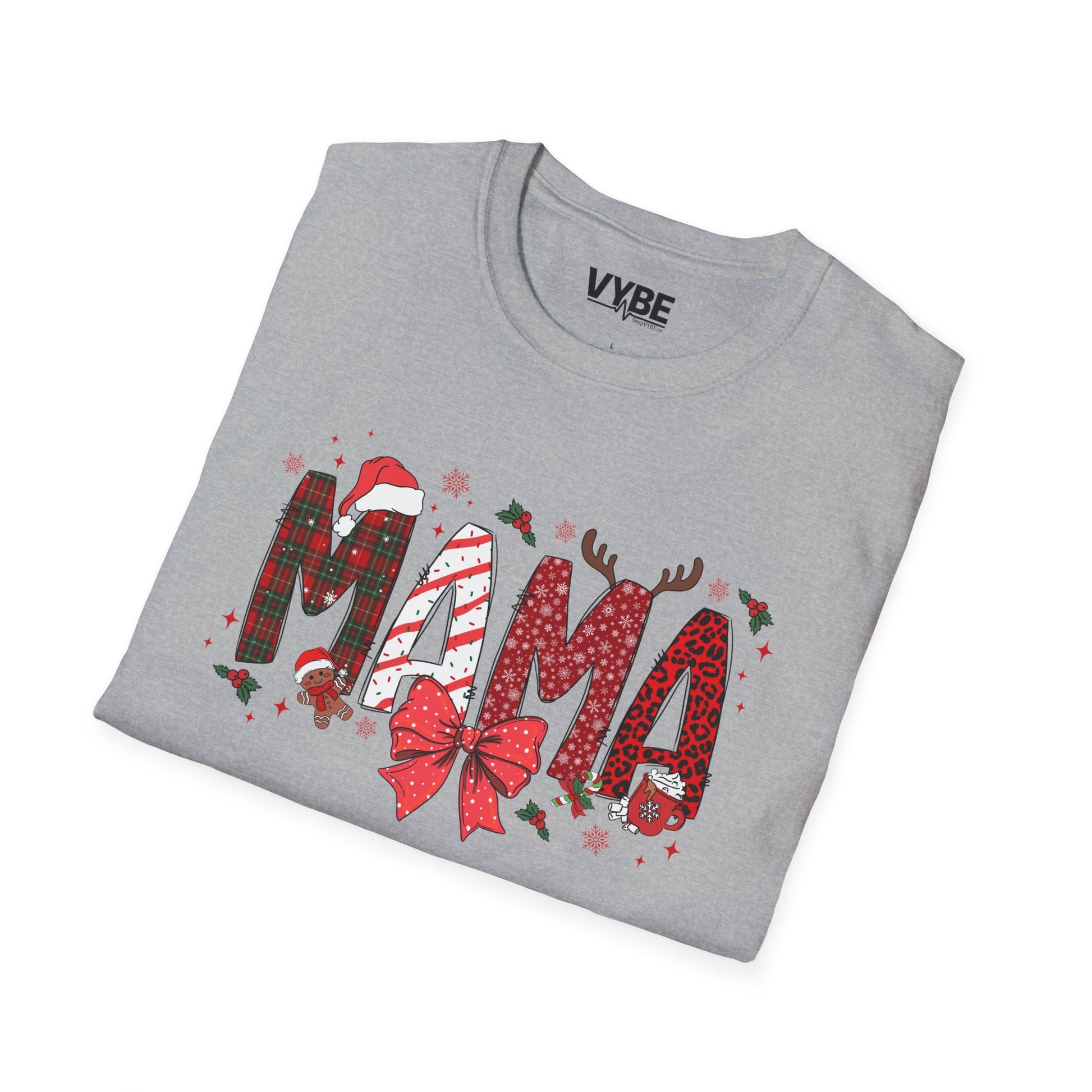 Christmas Mama T-Shirt - VYBE
