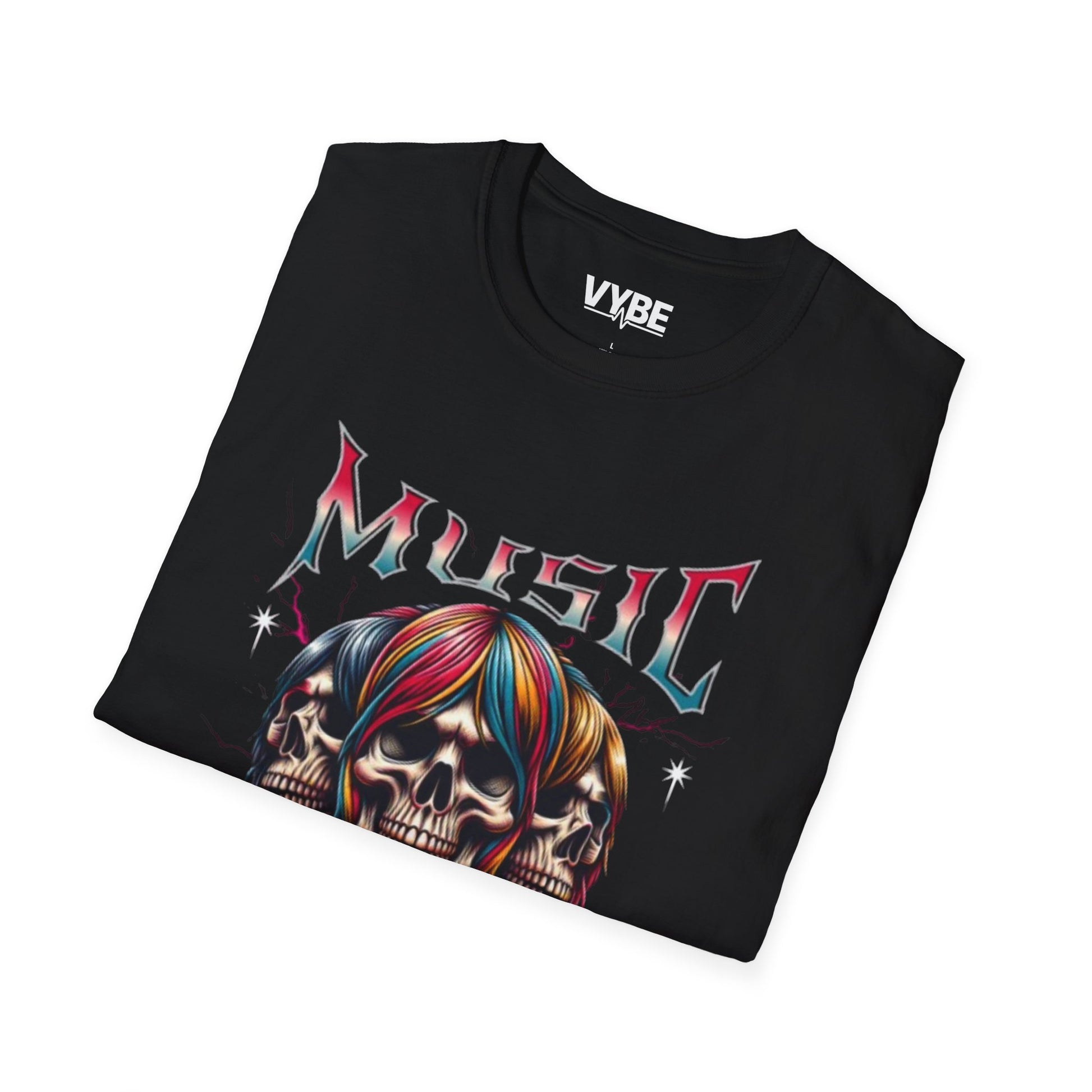 Rock and Roll Music Monsters T-Shirt - VYBE Shop