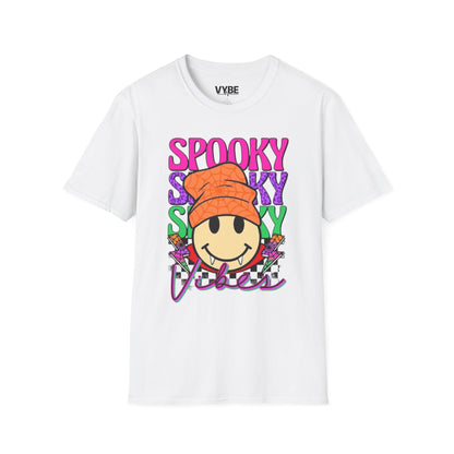Halloween- Spooky Vibes T-Shirt, Colorful Halloween Shirt, Cute Gift - VYBE Shop