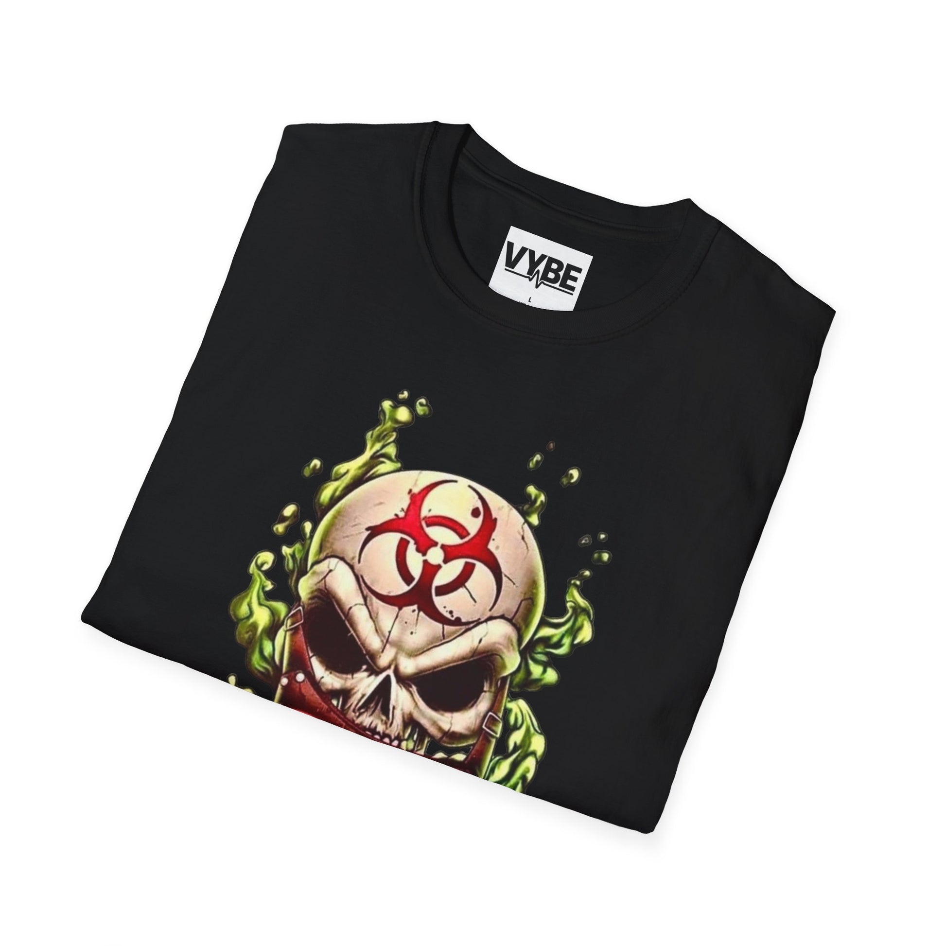 Alternative- Biohazard Skull Unisex T-Shirt - VYBE Shop