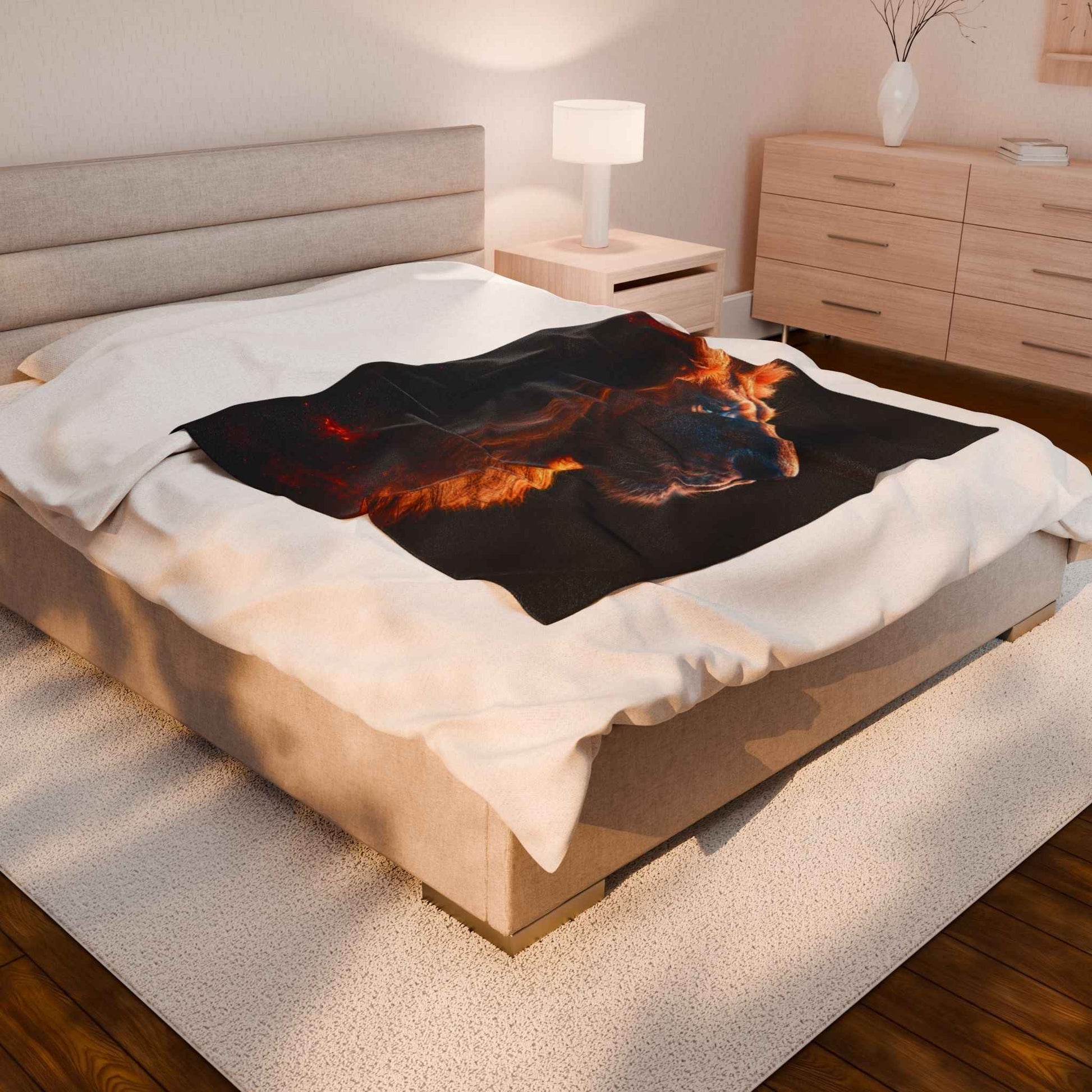 Majestic Lion Blanket