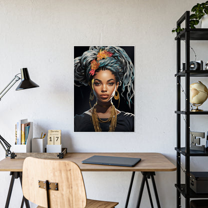 AfroArt Wall Art Poster - Bohemian Vibe Glossy Home Decor - VYBE Shop