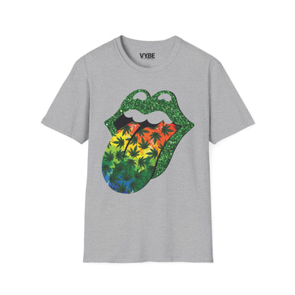 420- Vibrant Rolling Stones-Inspired Graphic Tee - VYBE Shop
