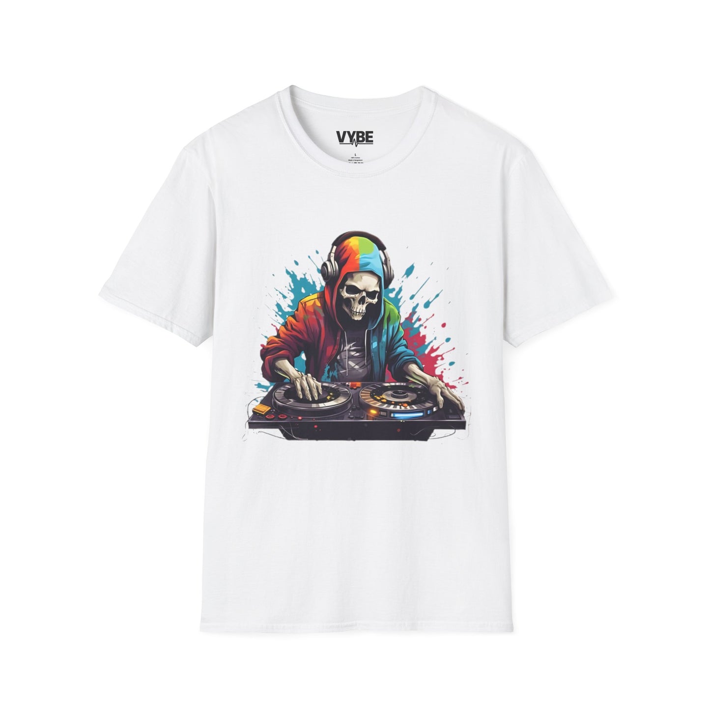 DJ Skull T-Shirt - VYBE Shop