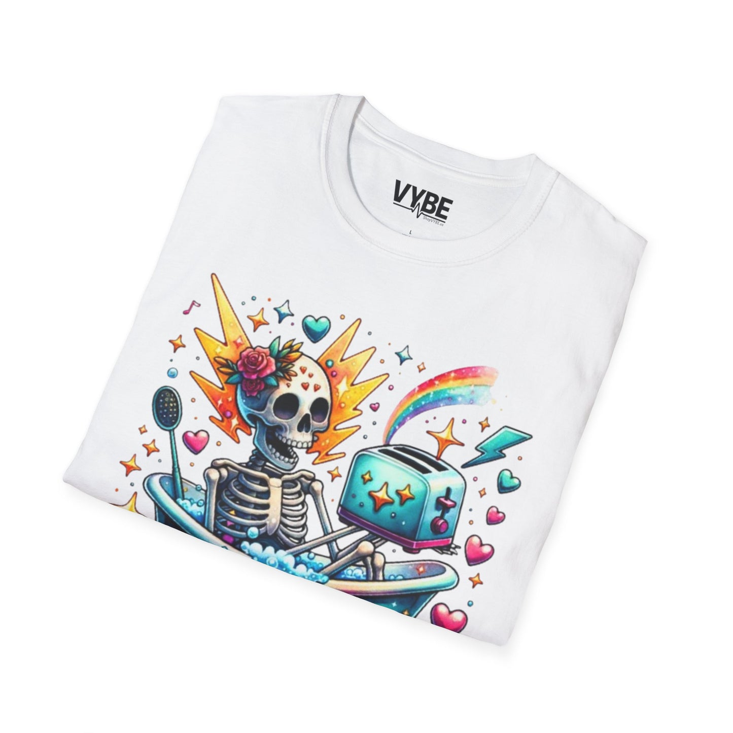 Live Laugh Toaster Bath T-Shirt