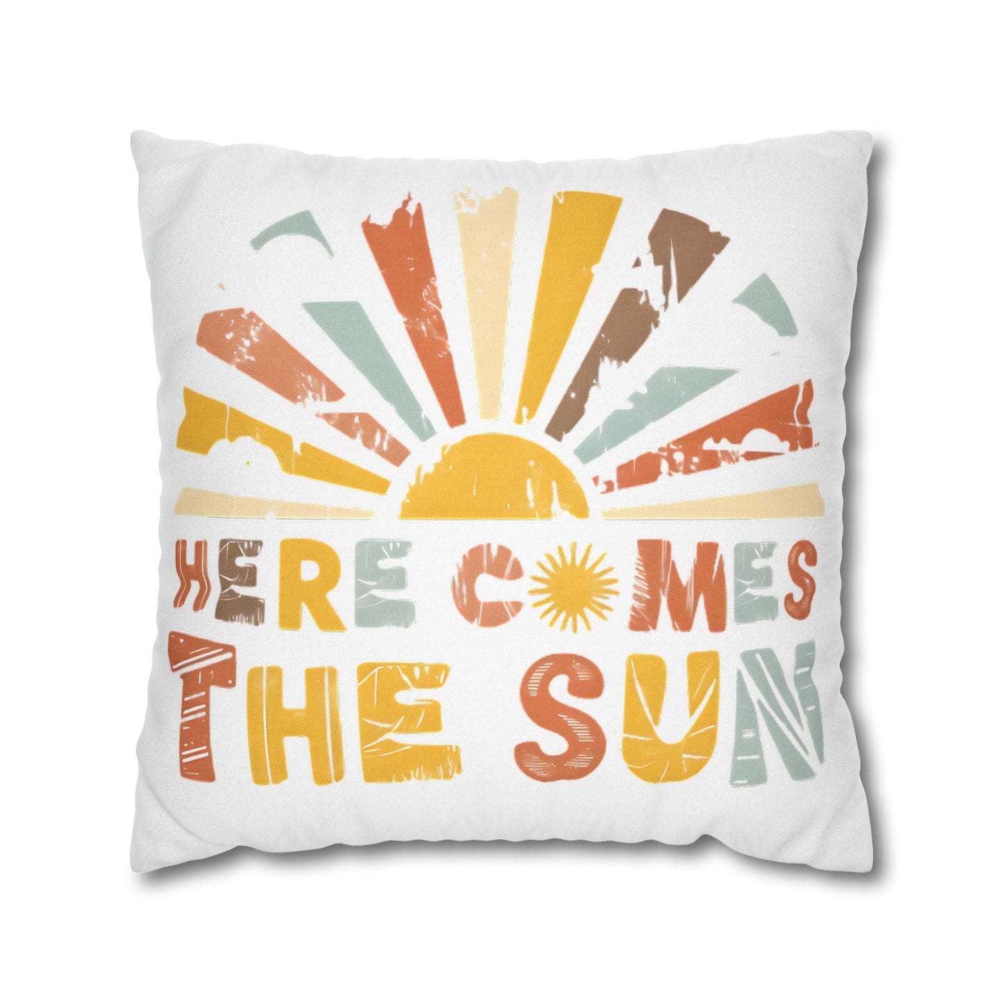 Sunrise Vibe Pillowcase - Boho Floral Design for Cozy Home Decor and Summer Vibes - VYBE Shop
