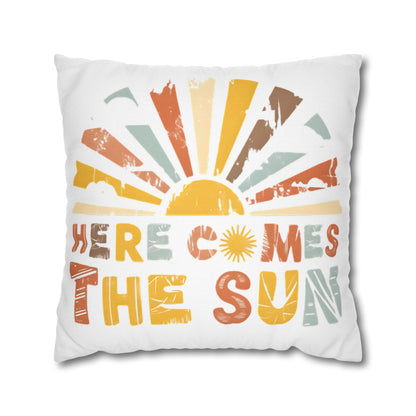 Sunrise Vibe Pillowcase - Boho Floral Design for Cozy Home Decor and Summer Vibes - VYBE Shop