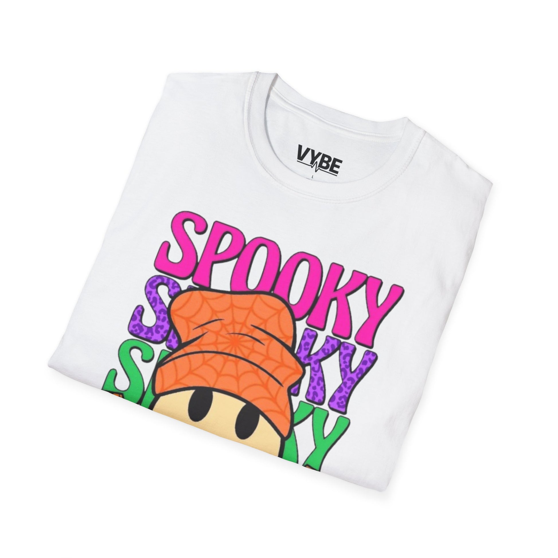 Halloween- Spooky Vibes T-Shirt, Colorful Halloween Shirt, Cute Gift - VYBE Shop