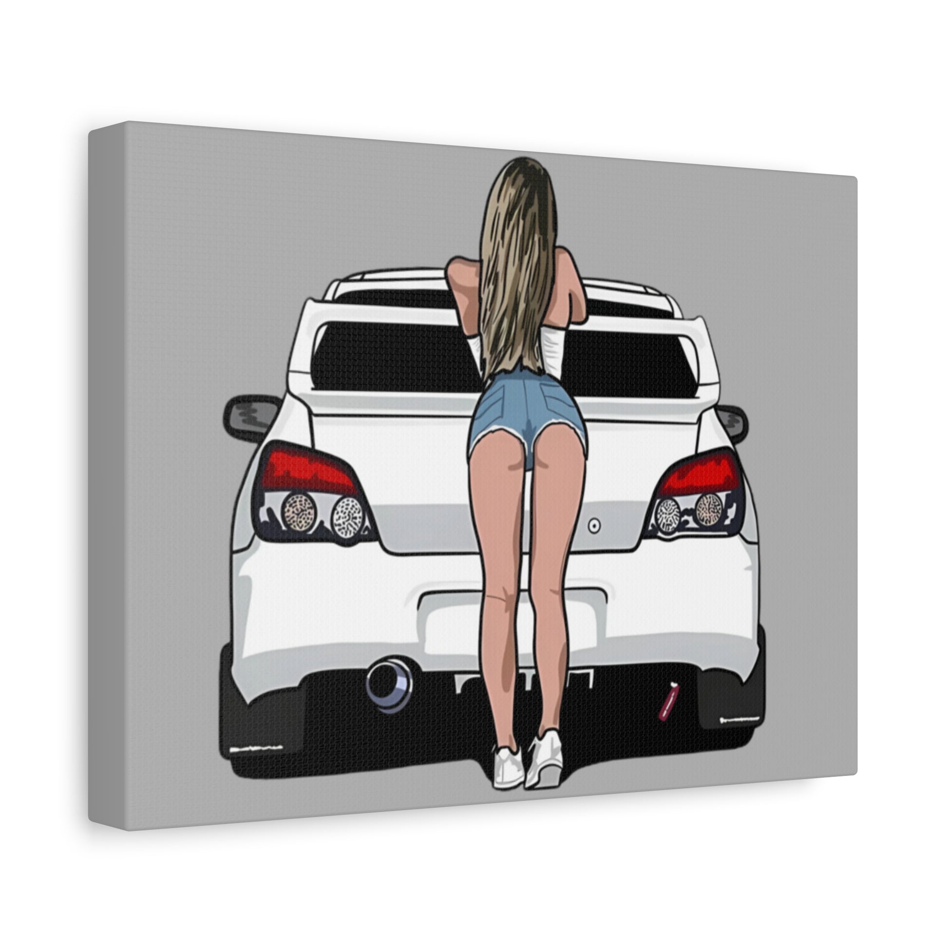 Car Lover's Art Canvas, Automotive Decor, Garage Wall Art, Gift for Car Enthusiasts, Unique Home Decor, Custom Prints - VYBE Shop