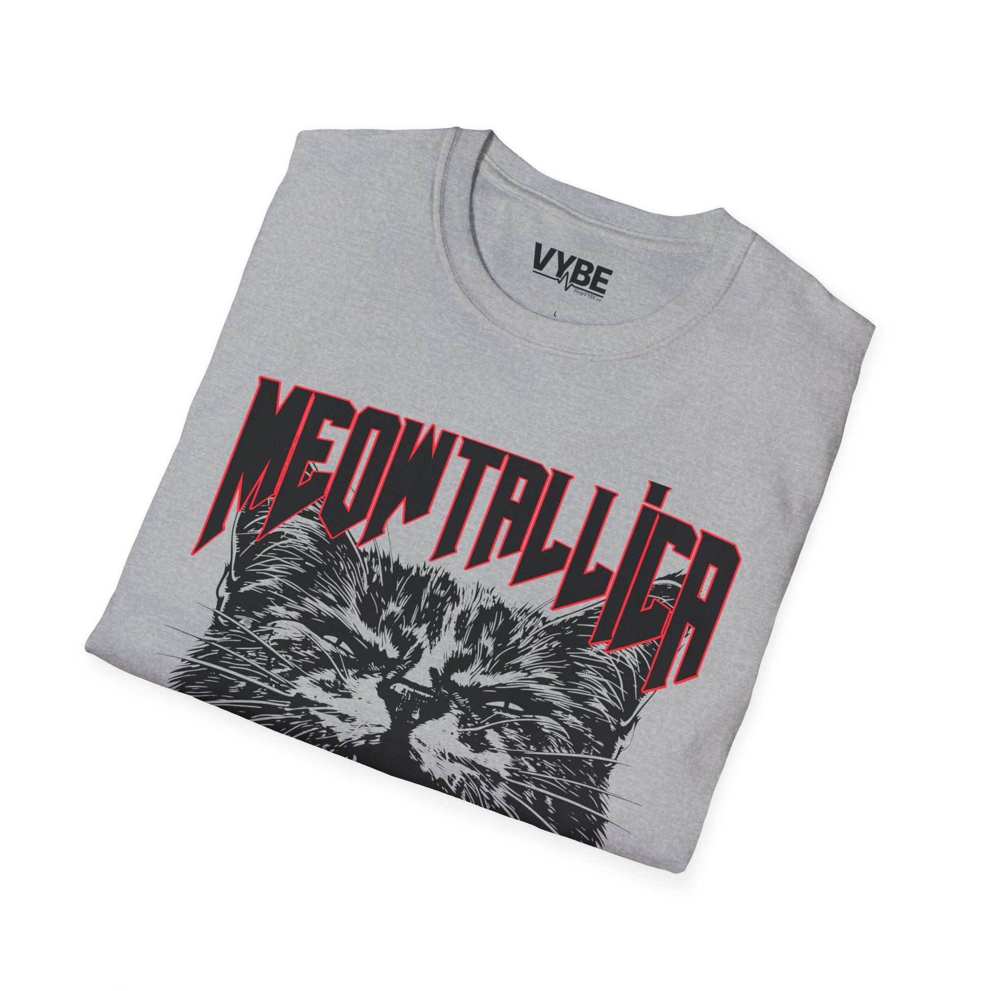 Meowtallica Cat T-Shirt - VYBE
