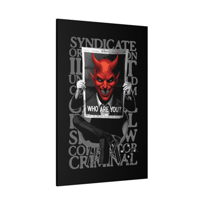 Devilish Canvas Art Print, Wall Decor, Contemporary Art, Gift for Horror Fans, Unique Home Decoration - VYBE Shop