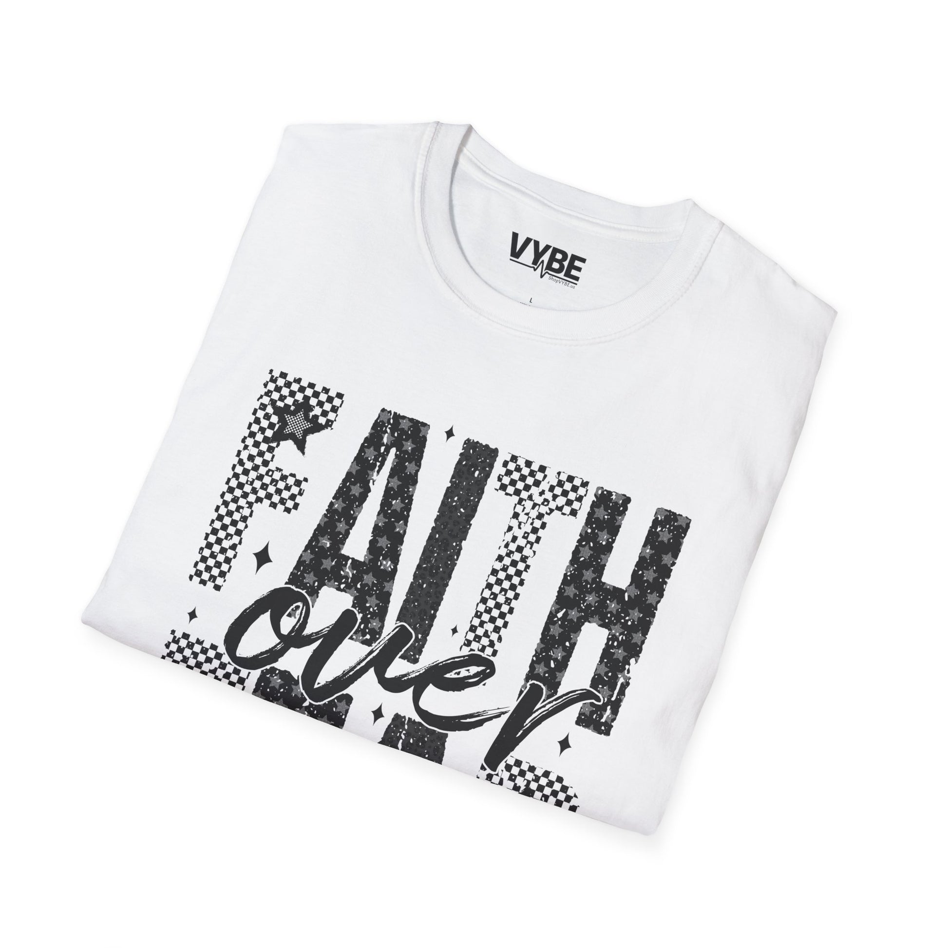 God is Good All the Time Faith Over Fear Apparel Christian Gift for Believers - VYBE Shop