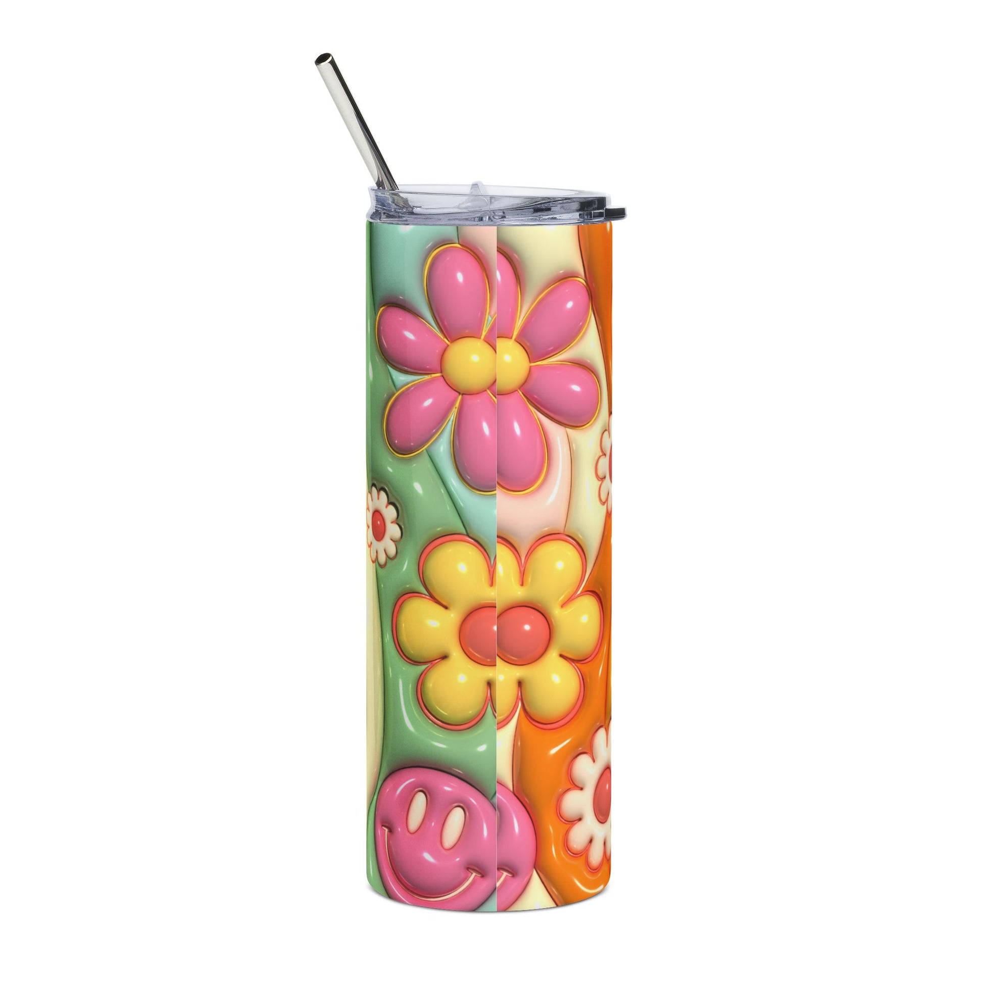 Colorful Smile Tumbler, 20oz - VYBE