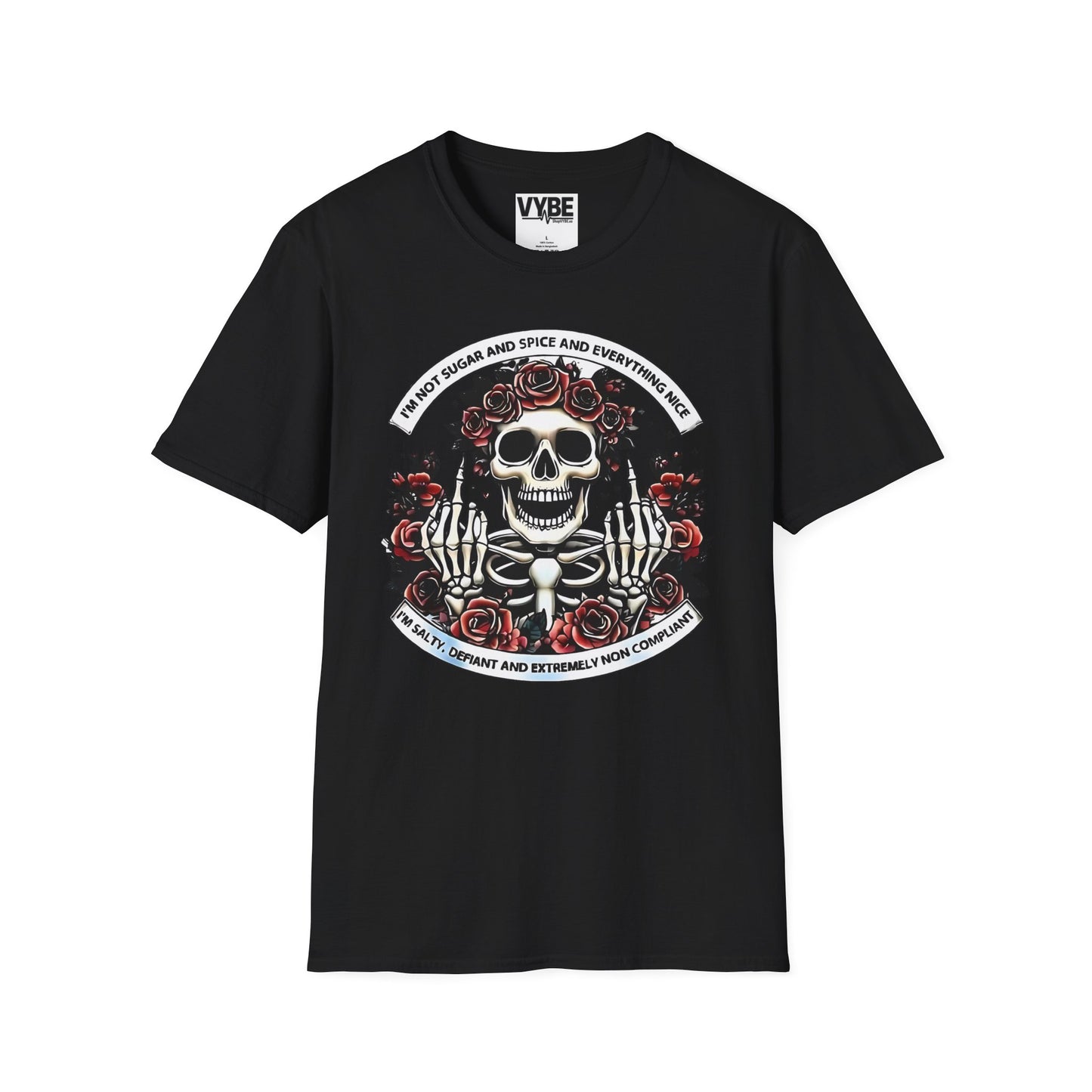 Edgy Attitude T-Shirt - VYBE Shop