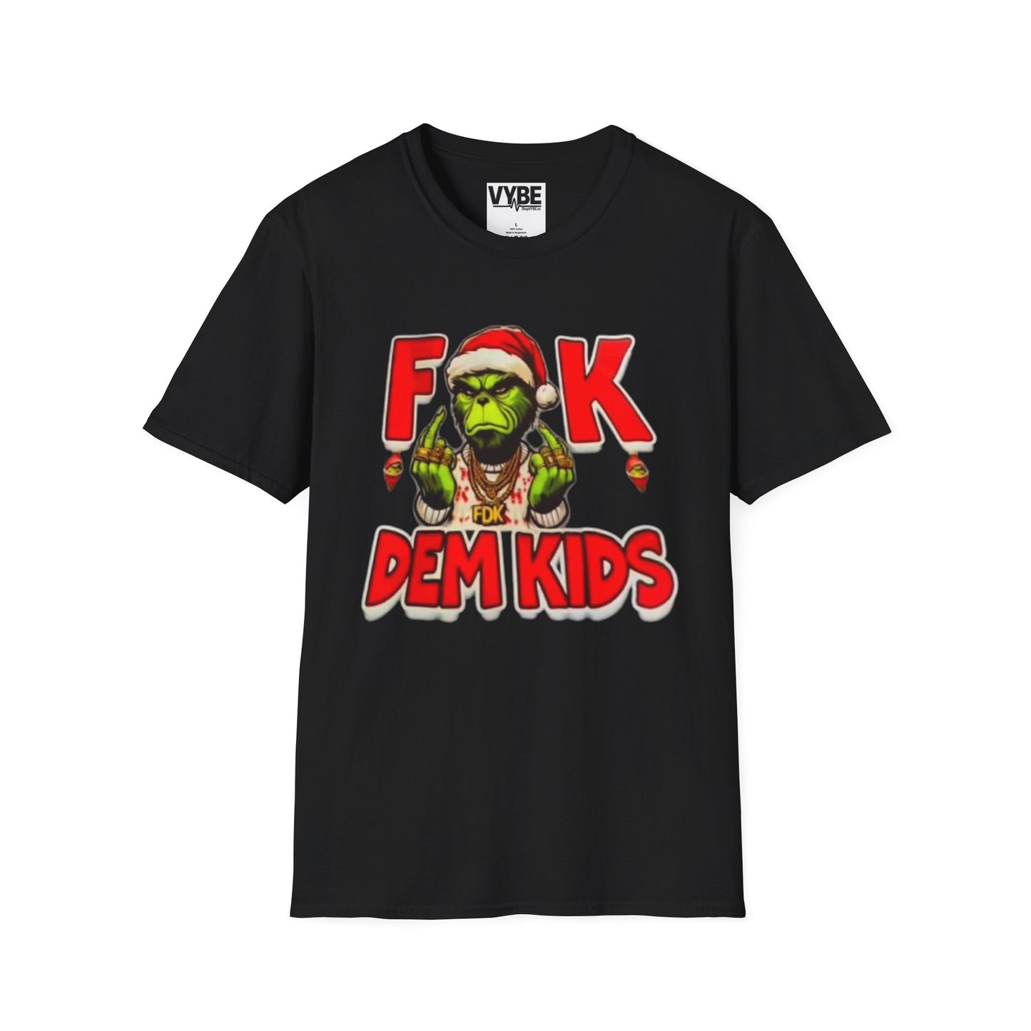 Christmas- Fuck Dem Kids Grinch T-Shirt