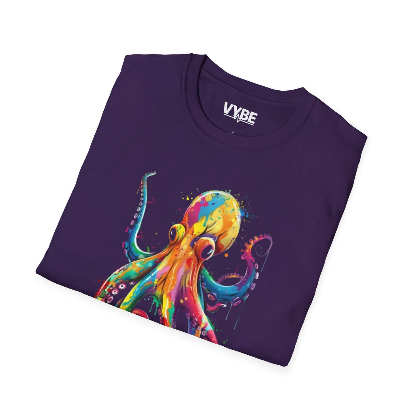Colorful Octopus T-Shirt - VYBE Shop