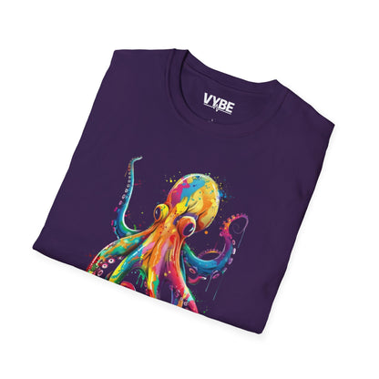 Colorful Octopus T-Shirt - VYBE Shop