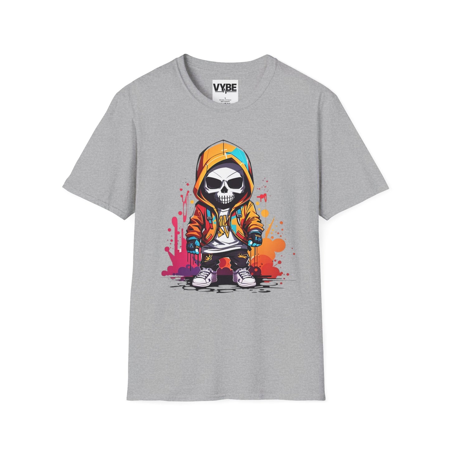 Urban Skull Graphic Tee - VYBE Shop