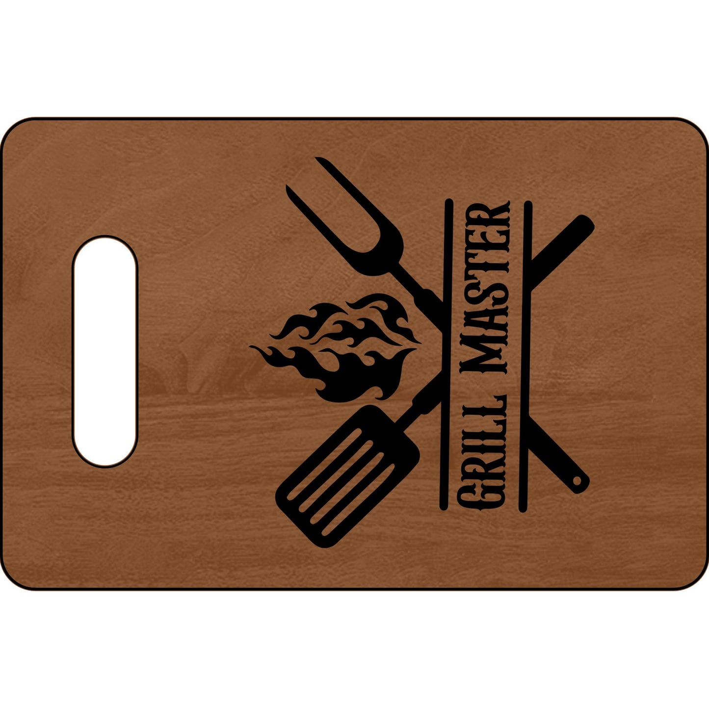 Grill Master Cutting Board - Engraved Wooden Cutting Board for BBQ Lovers and Enthusiasts - VYBE Shop