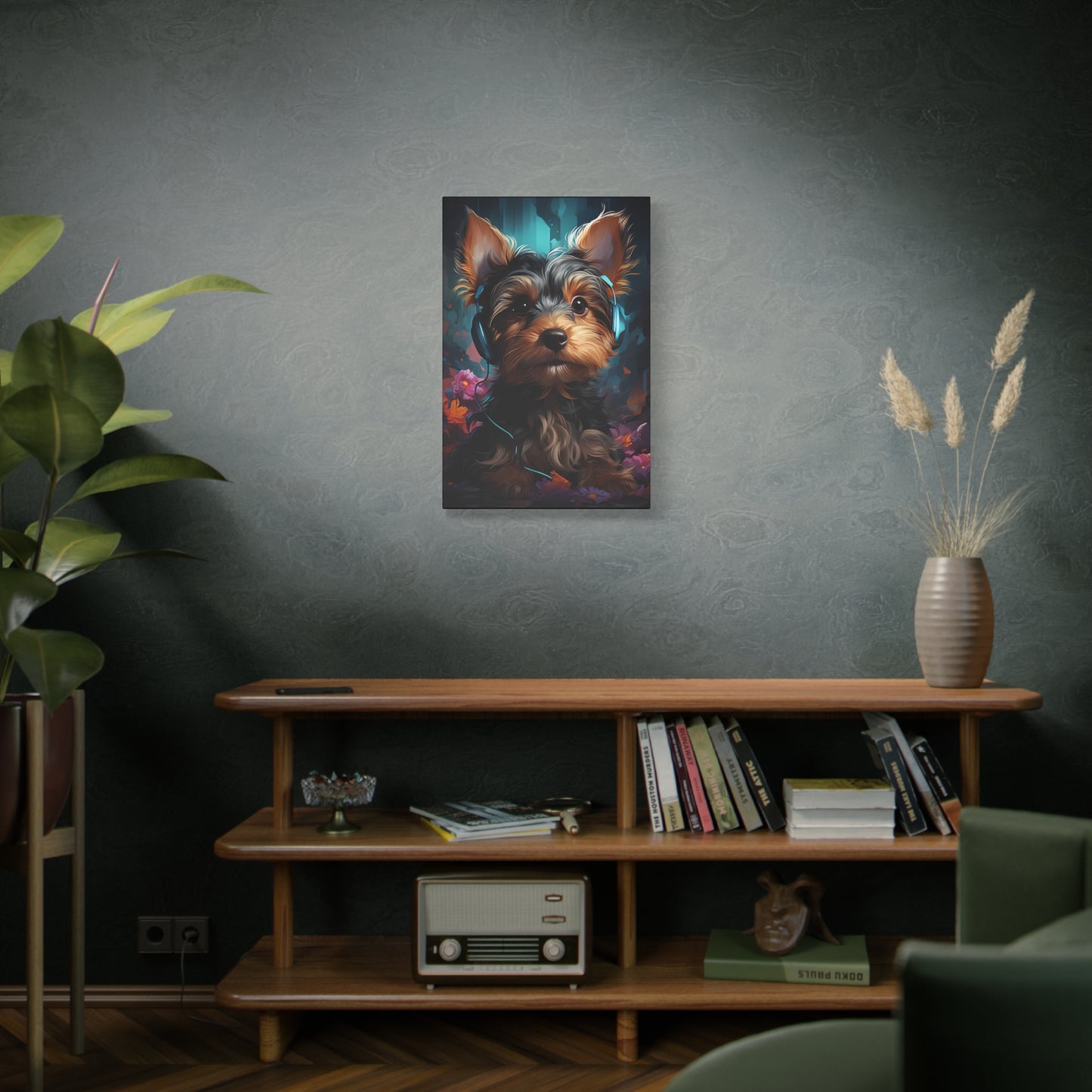 Yorkshire Terrier Wall Art Canvas Print - Perfect Gift for Pet Lovers - VYBE Shop