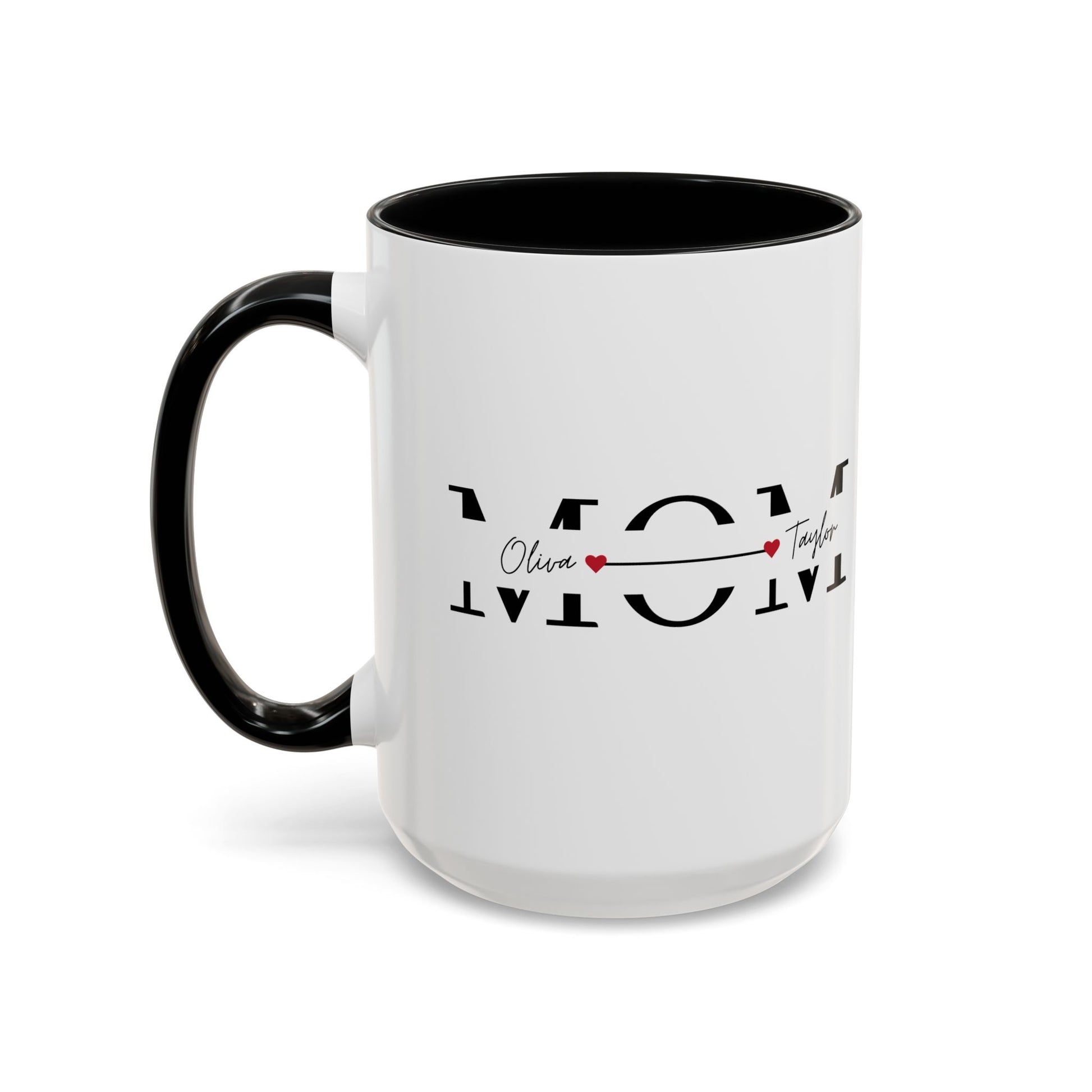 Personalized Mom Coffee Mug, Gift for Mother's Day, Customizable Mug for Mom, Family Coffee Mug, Heartfelt Coffee Cup - VYBE Shop
