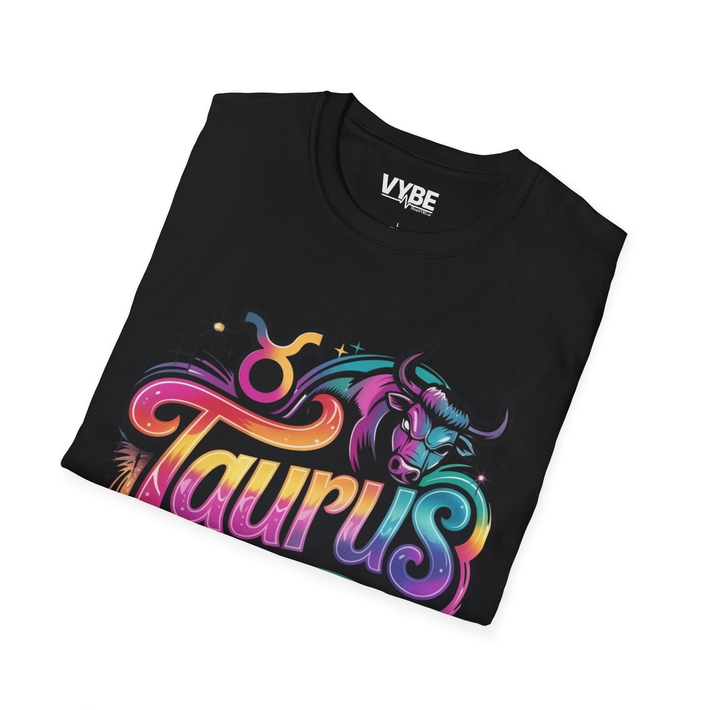 Colorful Taurus Graphic T-Shirt