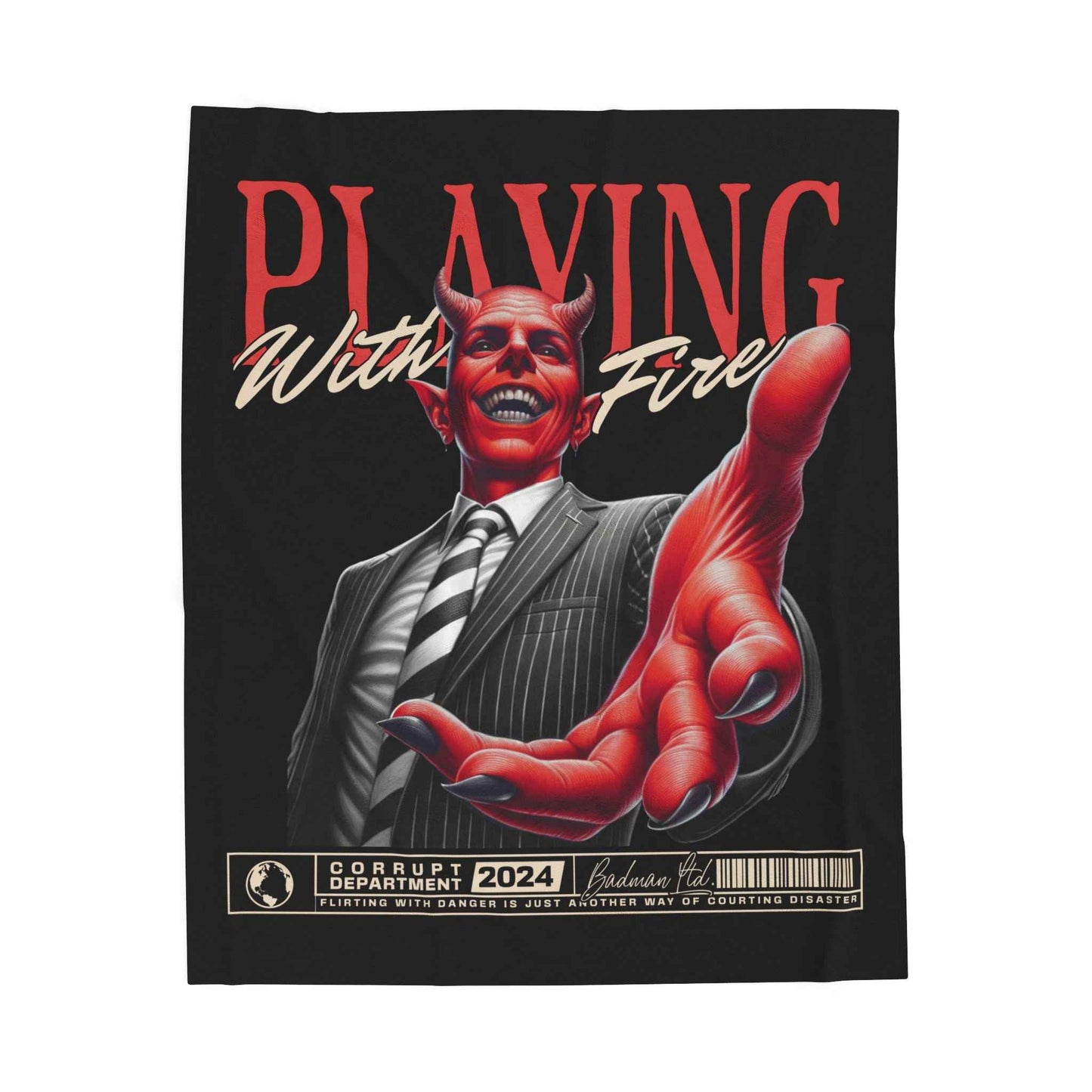 Play With Fire Plush Blanket for Ultimate Comfort and Warmth